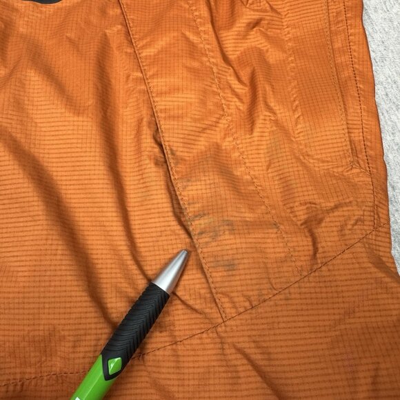 Mountain Hardwear Jacket Men L Orange Conduit Silk Rain Waterproof Shell Read* - Picture 11 of 16